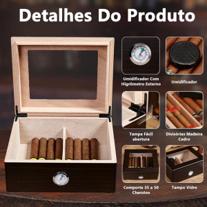 umidor de charutos natal, umidor de charutos rio grande do norte